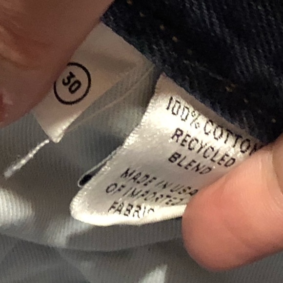 GRLFRND high rise raw denim distressed jeans - Picture 6 of 6